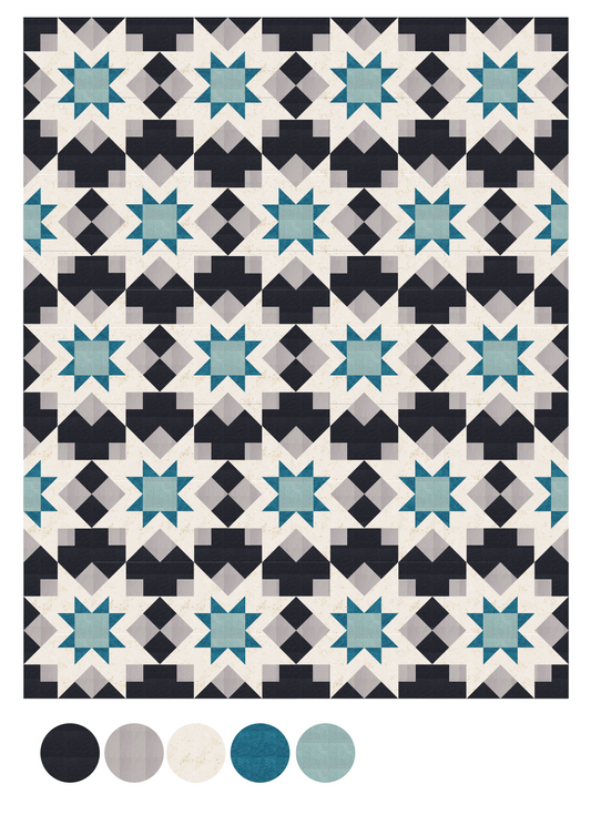 Night Stars quilt pattern