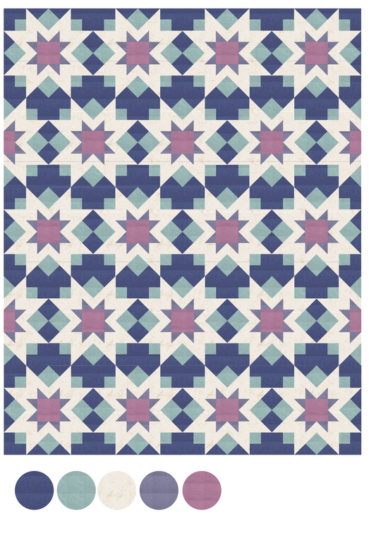 Night Stars quilt pattern