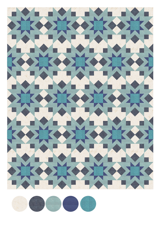 Night Stars quilt pattern