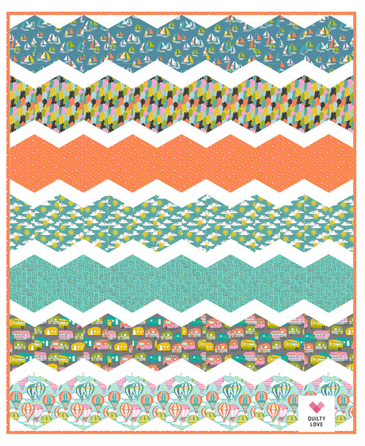 Hexie Pop using Free Spirit Wanderlust