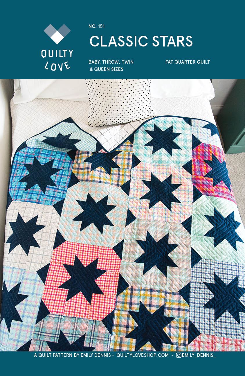 Classic Stars PAPER Quilt Pattern