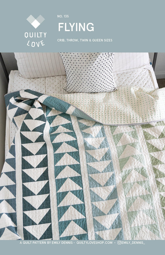 Flying PAPER Quilt Pattern
