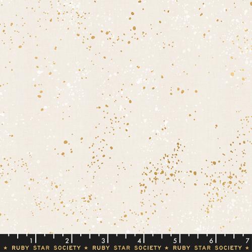 YARDAGE -Speckled-White Gold- Ruby Star Society