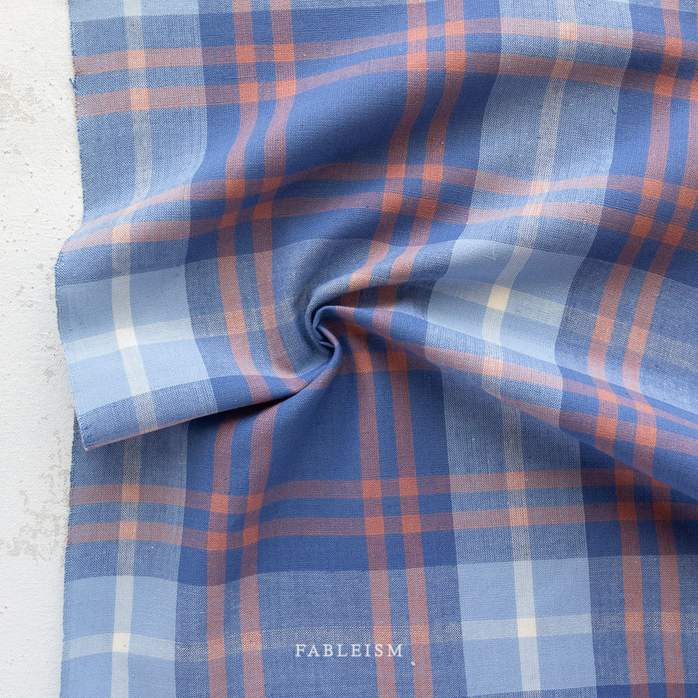 YARDAGE -Fableism - Arcade Plaid Wovens in Lazuli
