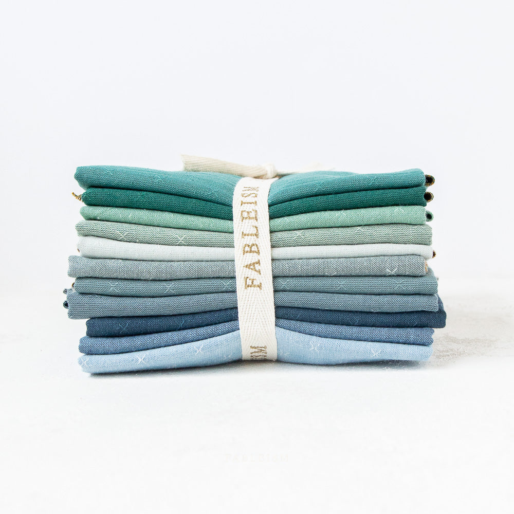 Sprout Wovens Curiosity Fat Quarter bundle by Fableism