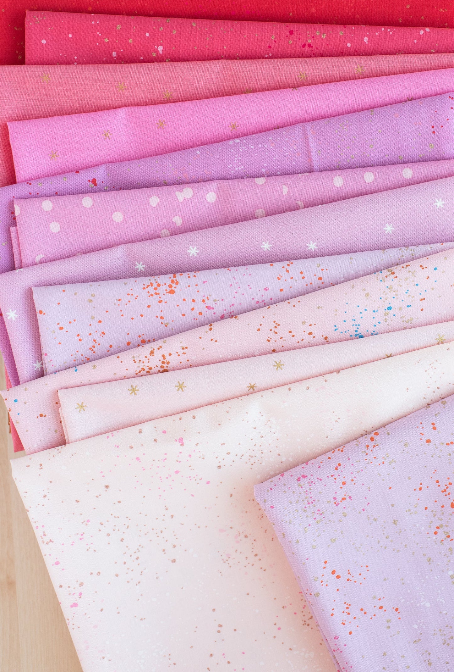 Heart Gems Quilt Kit - Throw Size - Ruby Star Society Basics