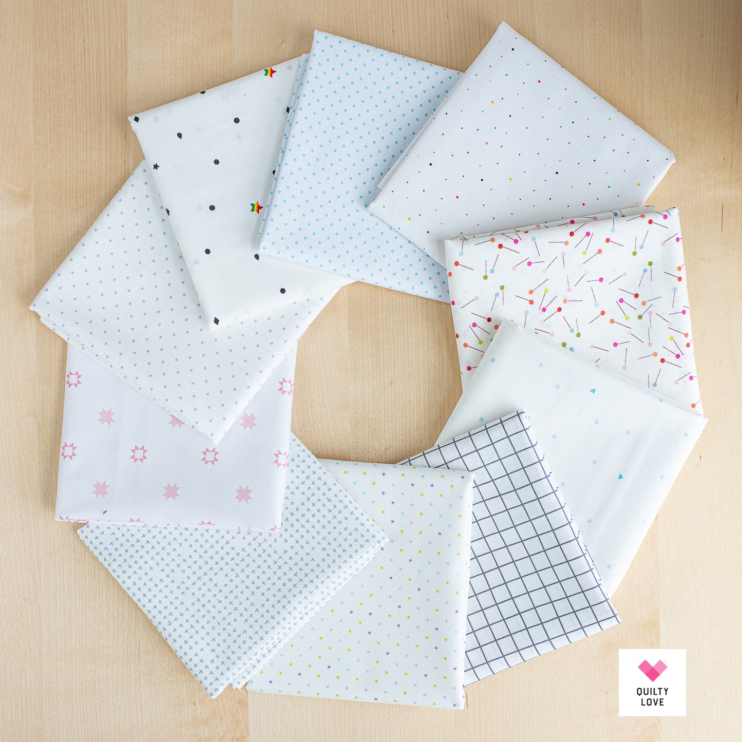 Low Volume I - 10 piece 1/2 yard bundle