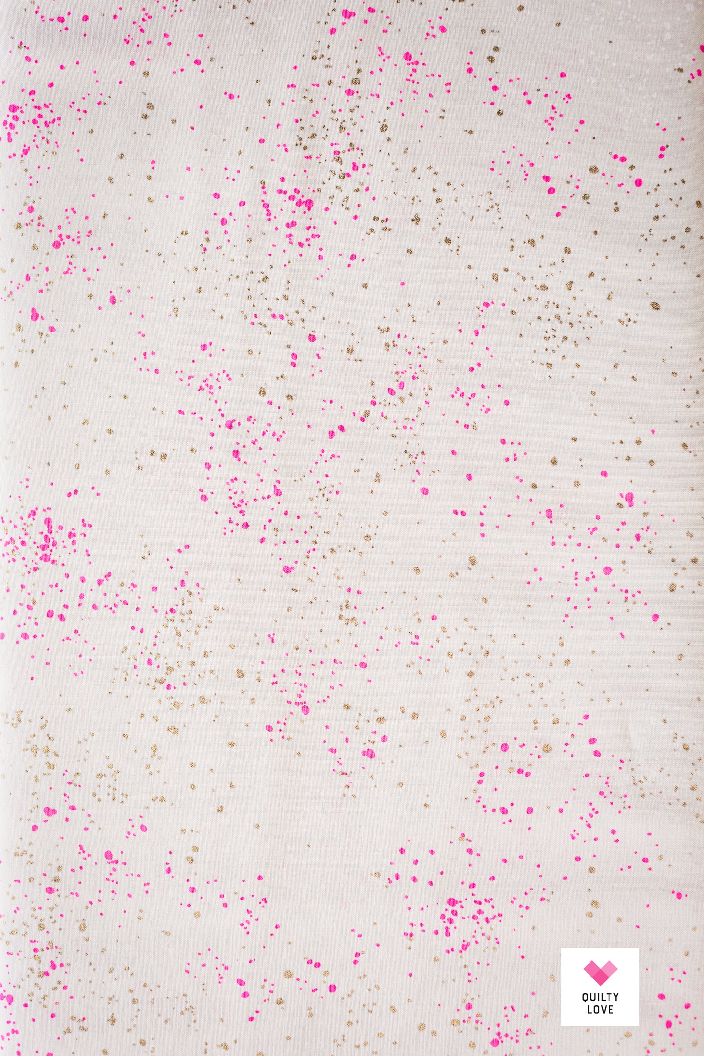 YARDAGE -Speckled Neon Pink - Ruby Star Society