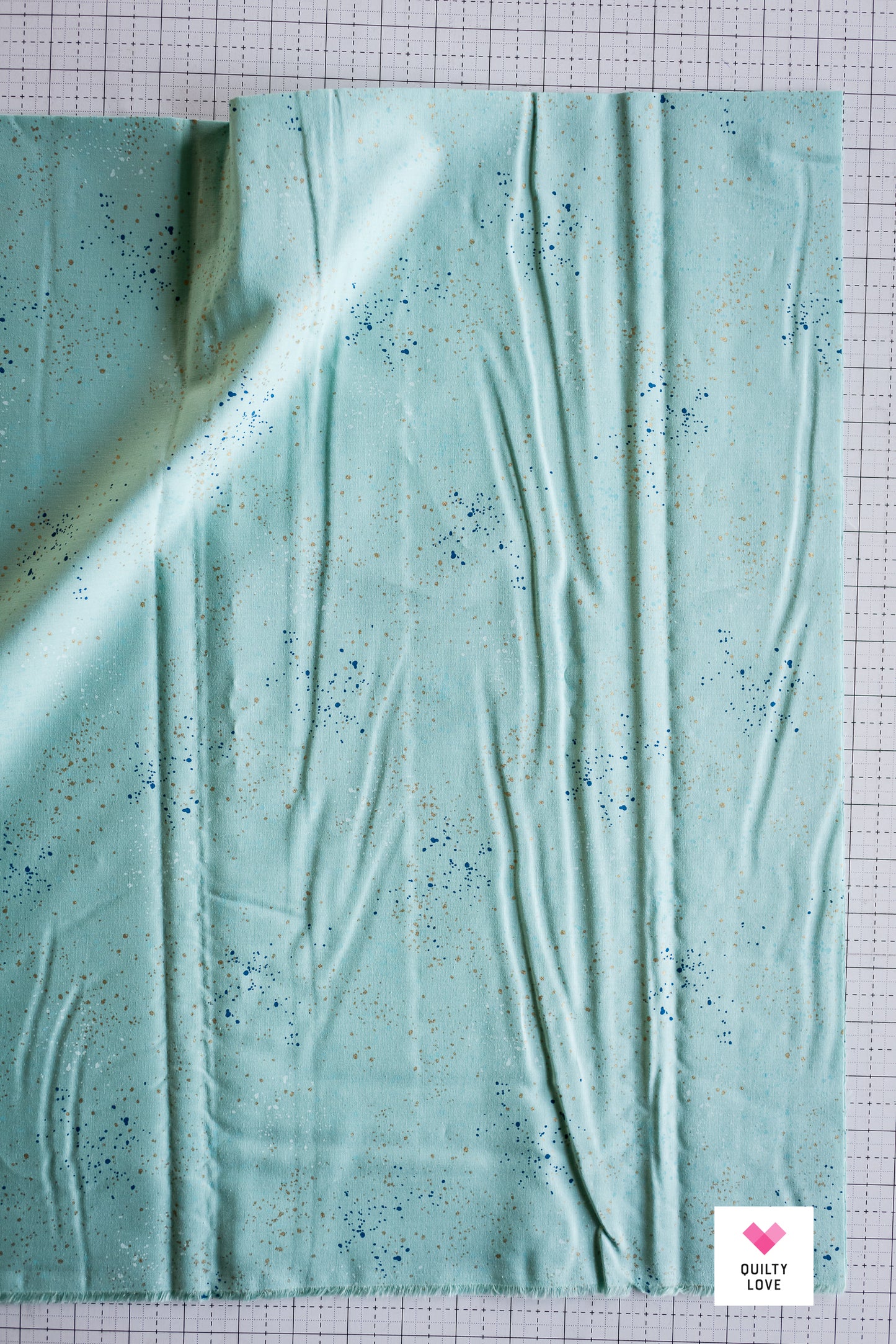 End of Bolt -Speckled-Metallic Frost- Ruby Star Society