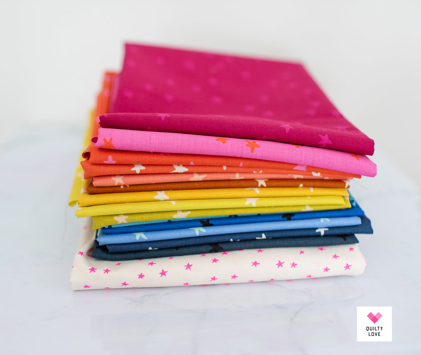 Happy Stripes New Starry Quilt Kit