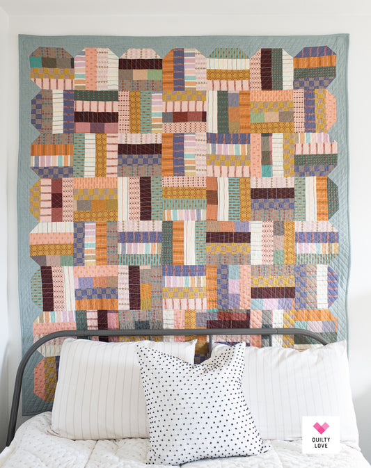 Happy Scallops PDF Quilt Pattern-Automatic Download