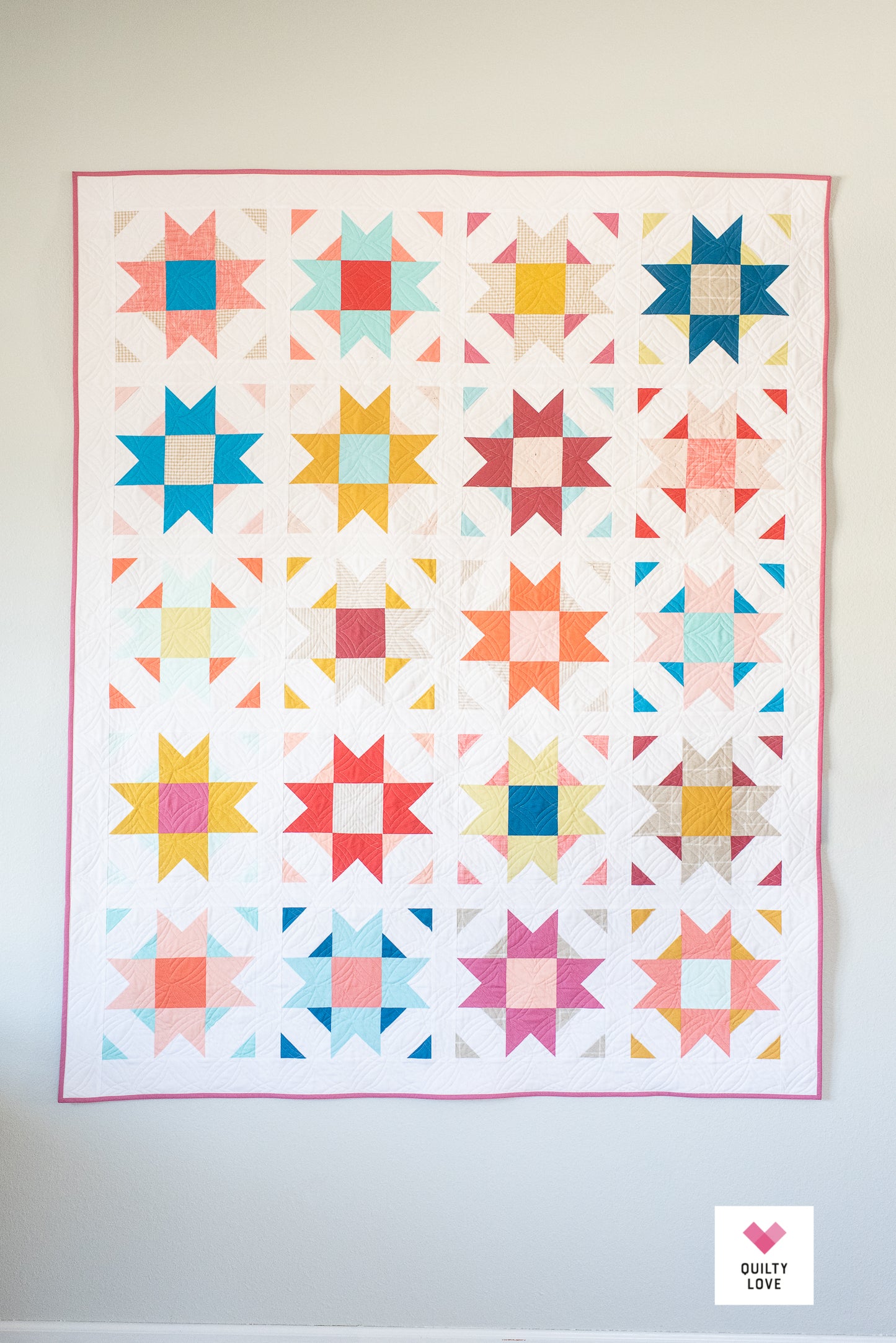 Compass Star PDF Quilt Pattern-Automatic download