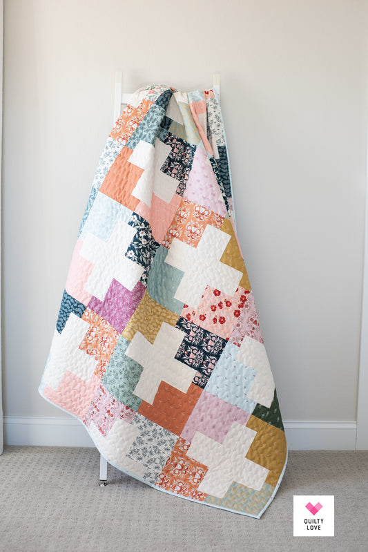 Plus Pop PDF Quilt Pattern-Instant Download