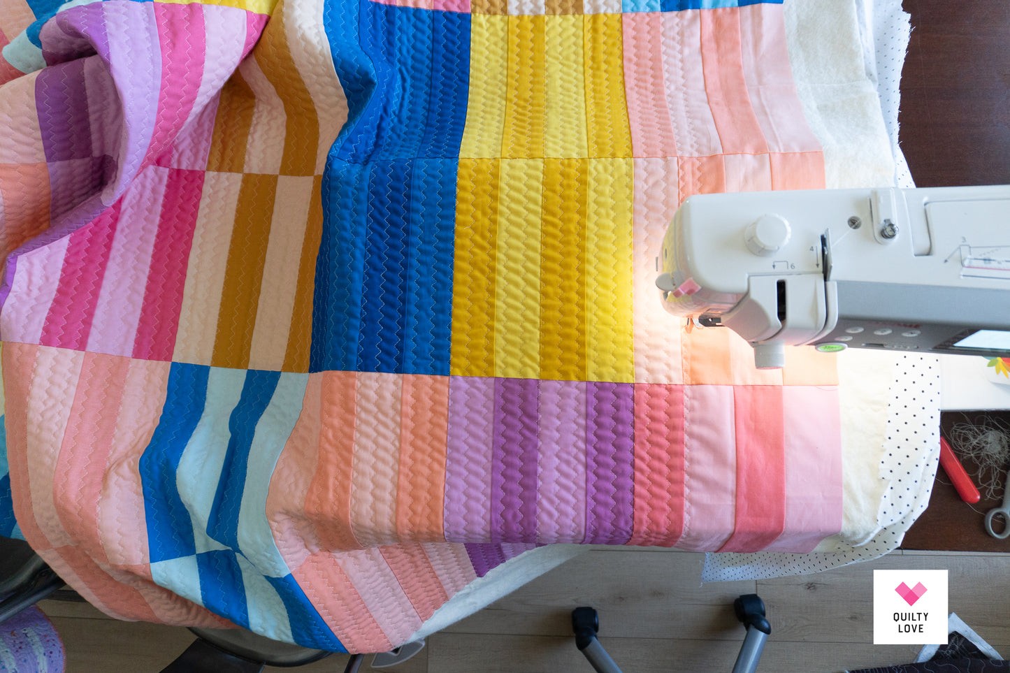 Jelly Stripes PDF Quilt Pattern-Automatic Download