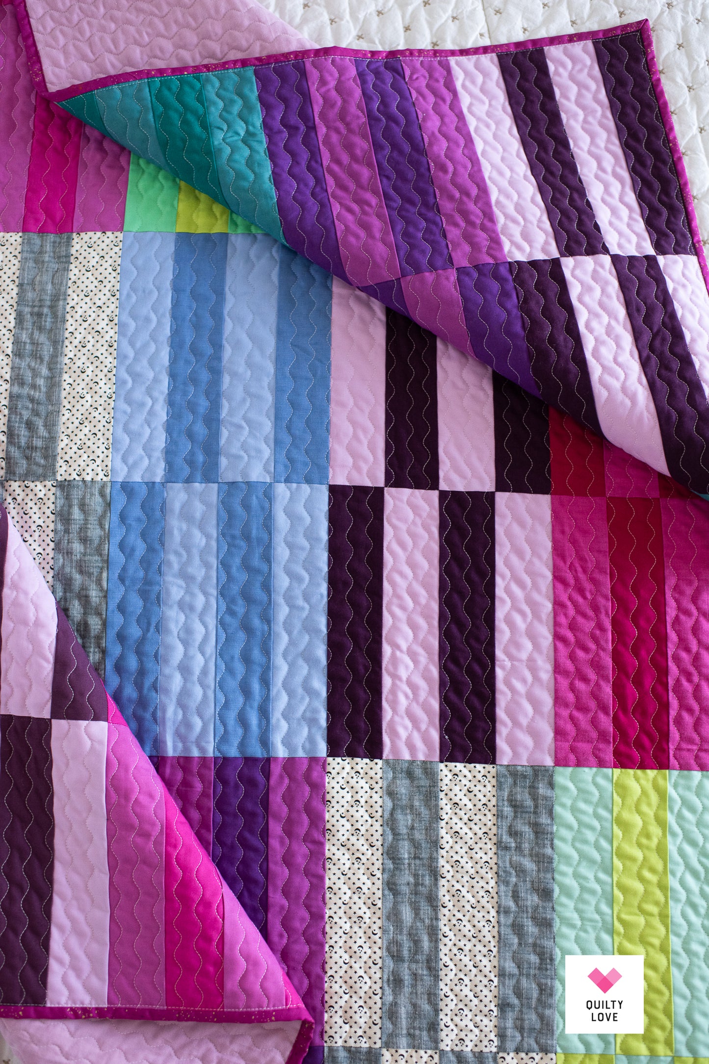 Jelly Stripes Printed PAPER pattern
