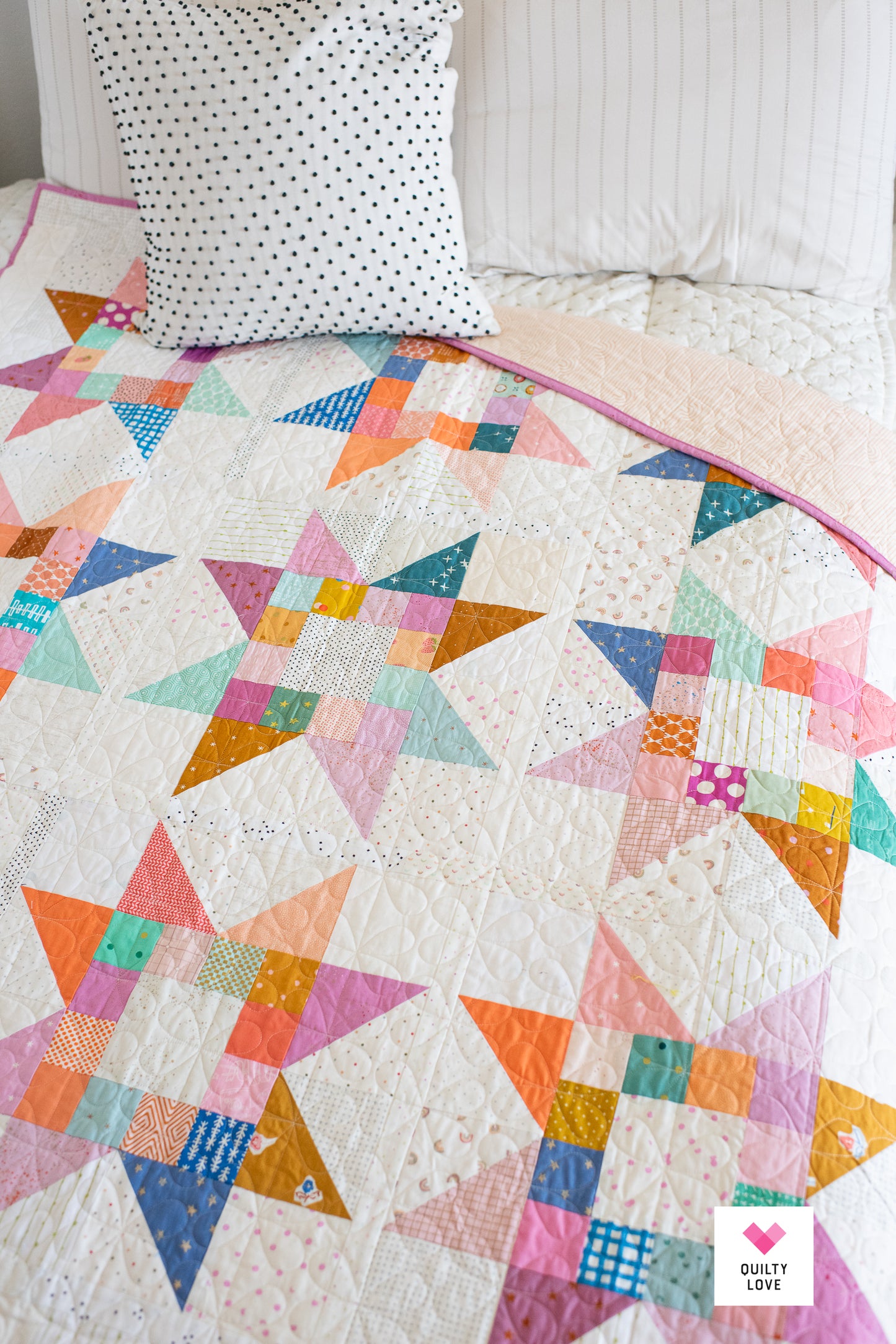 Quilty Stars PDF quilt pattern - Automatic Download