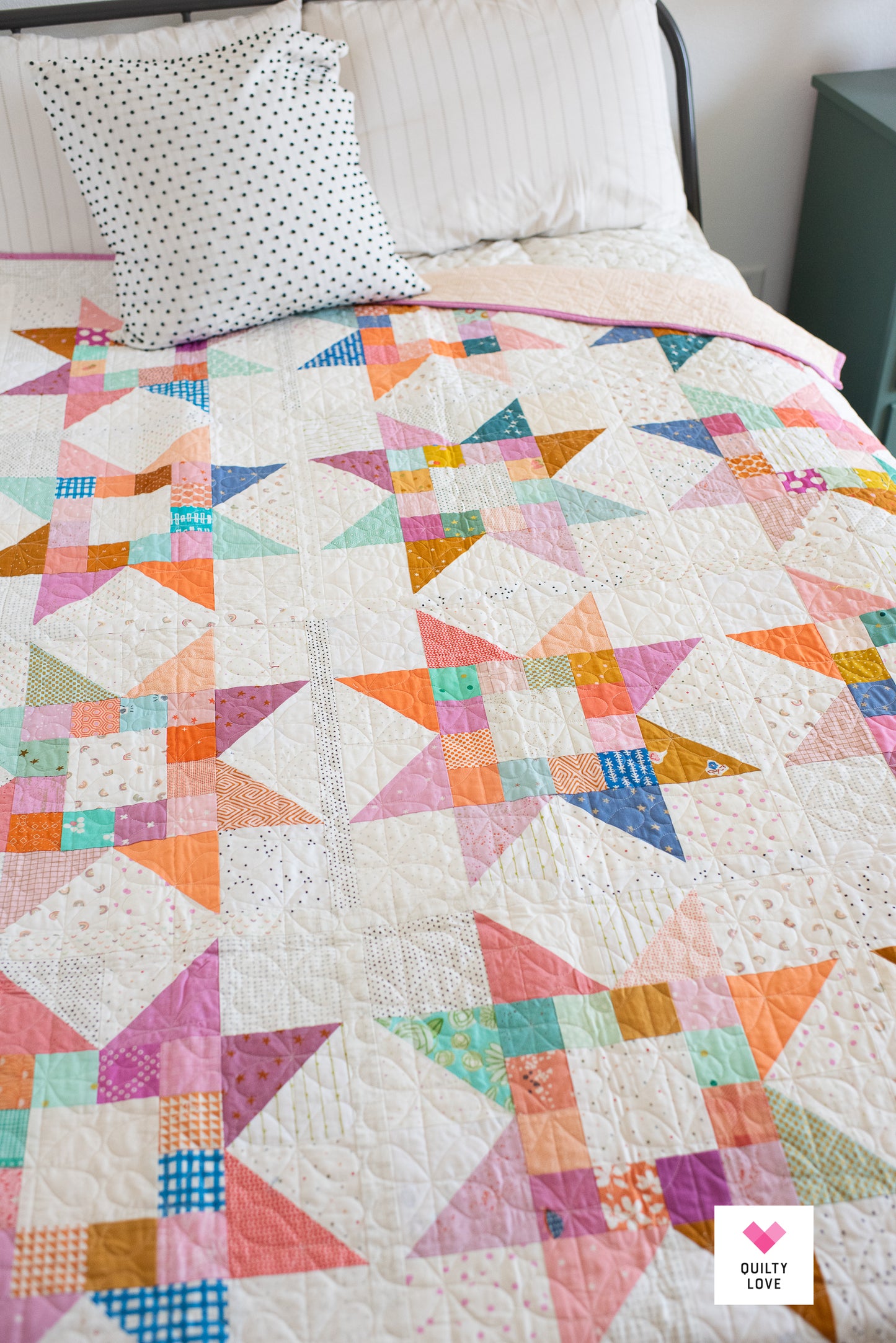 Quilty Stars PDF quilt pattern - Automatic Download