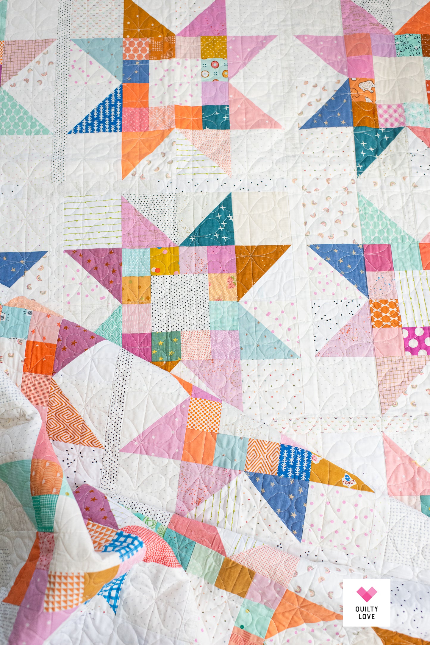 Quilty Stars PDF quilt pattern - Automatic Download