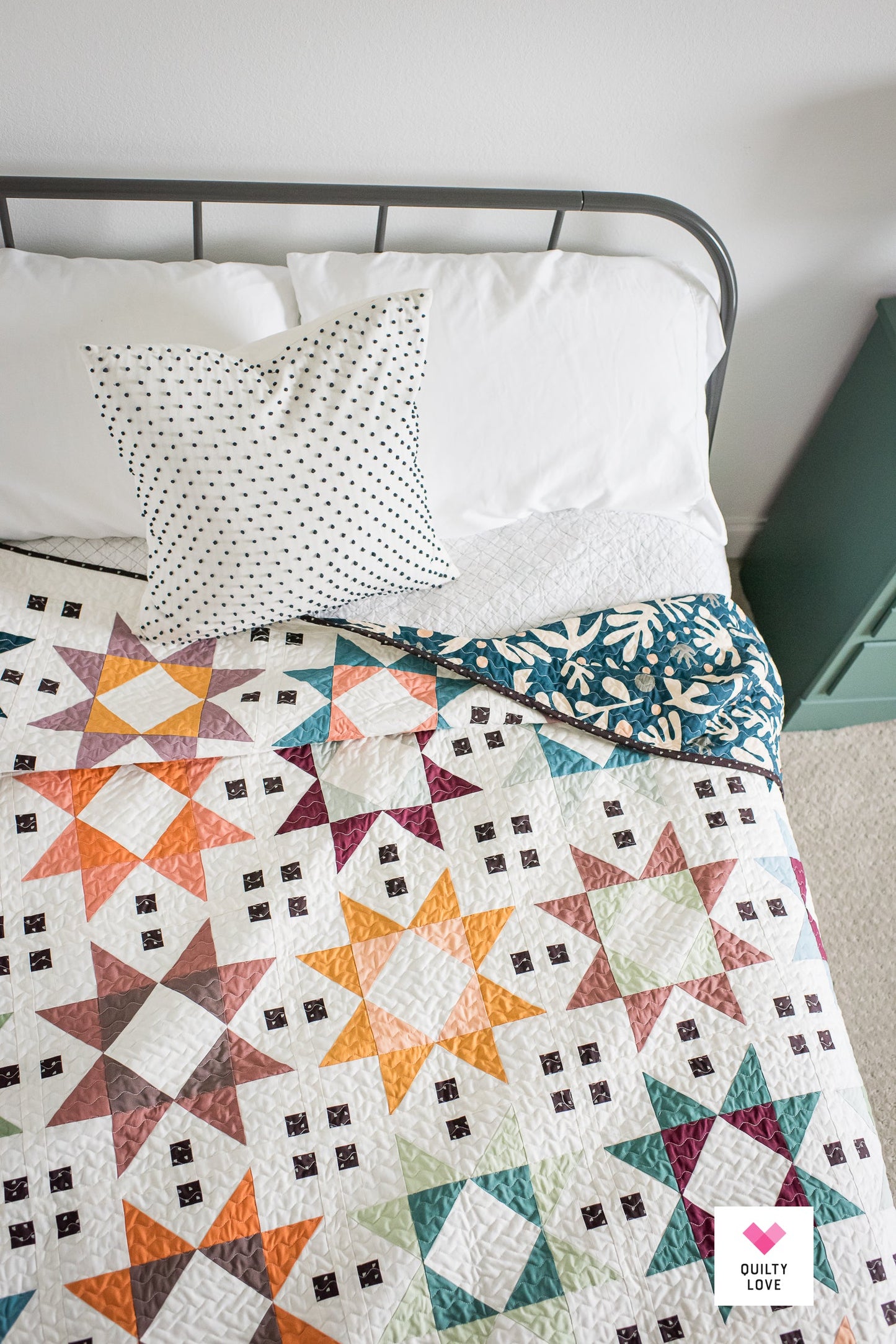 Tiled Stars II Quilt Pattern - PRINTED BOOKLET