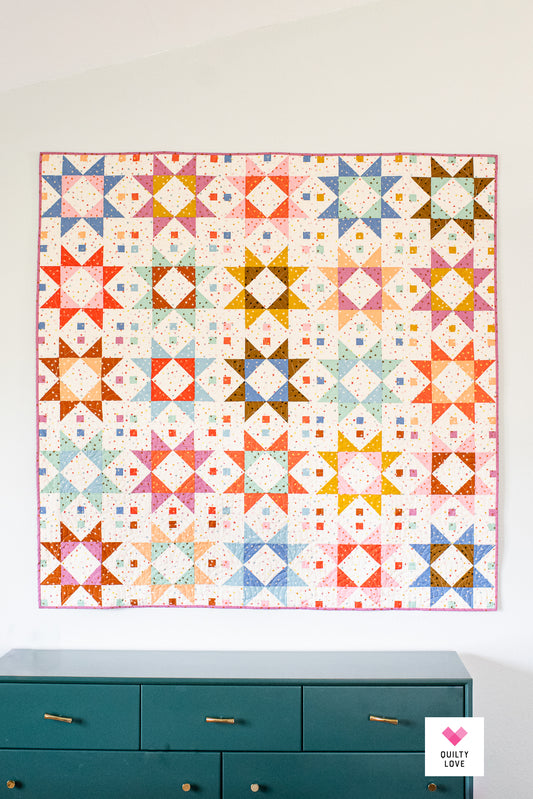 Tiled Stars II PDF Quilt Pattern-Automatic Download