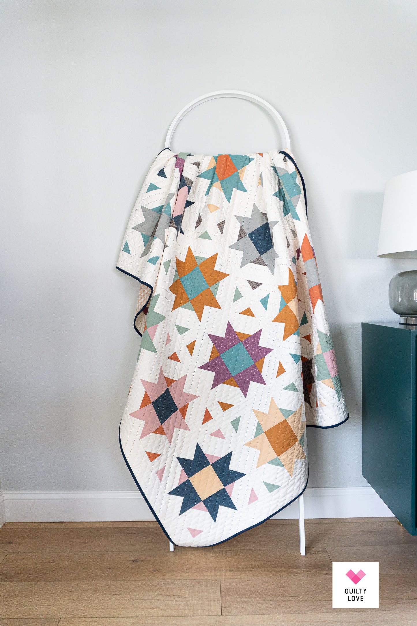 Compass Star PAPER Quilt Pattern