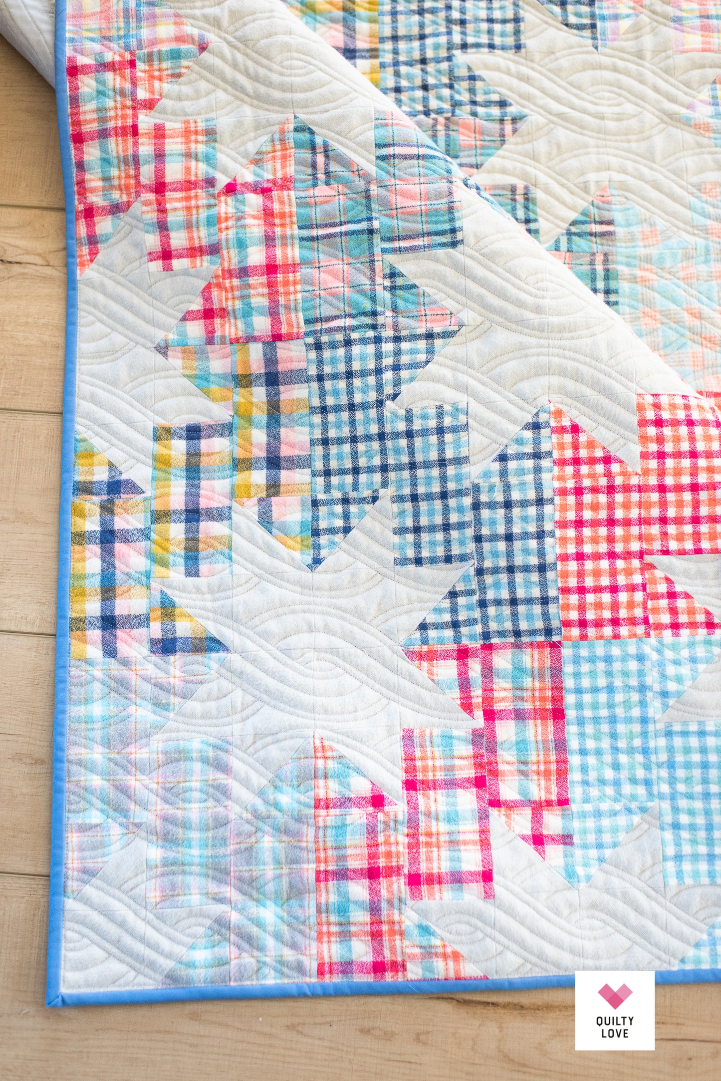 Star Pop FLANNEL handmade quilt