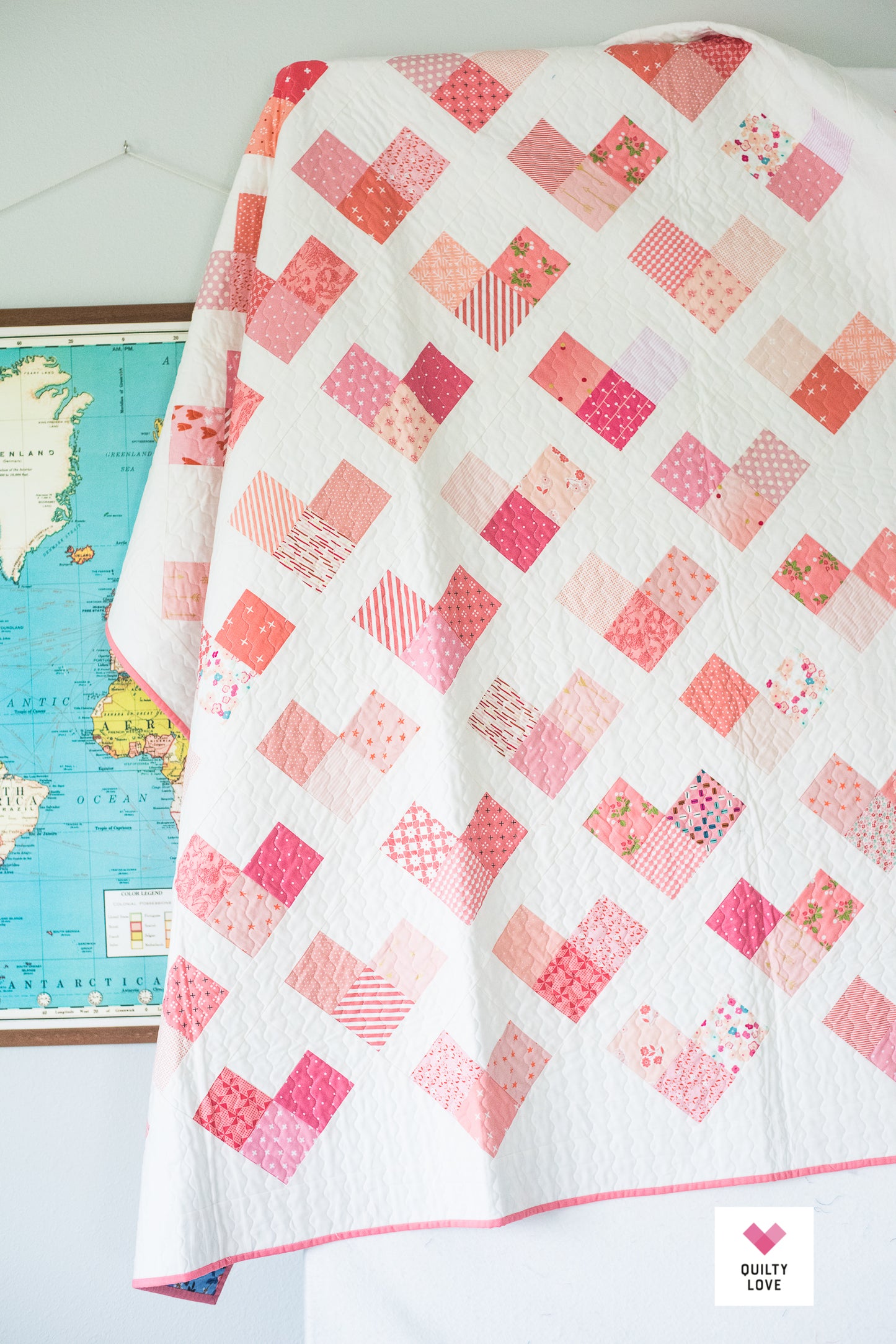 Quilty Hearts PDF Quilt Pattern-Automatic Download