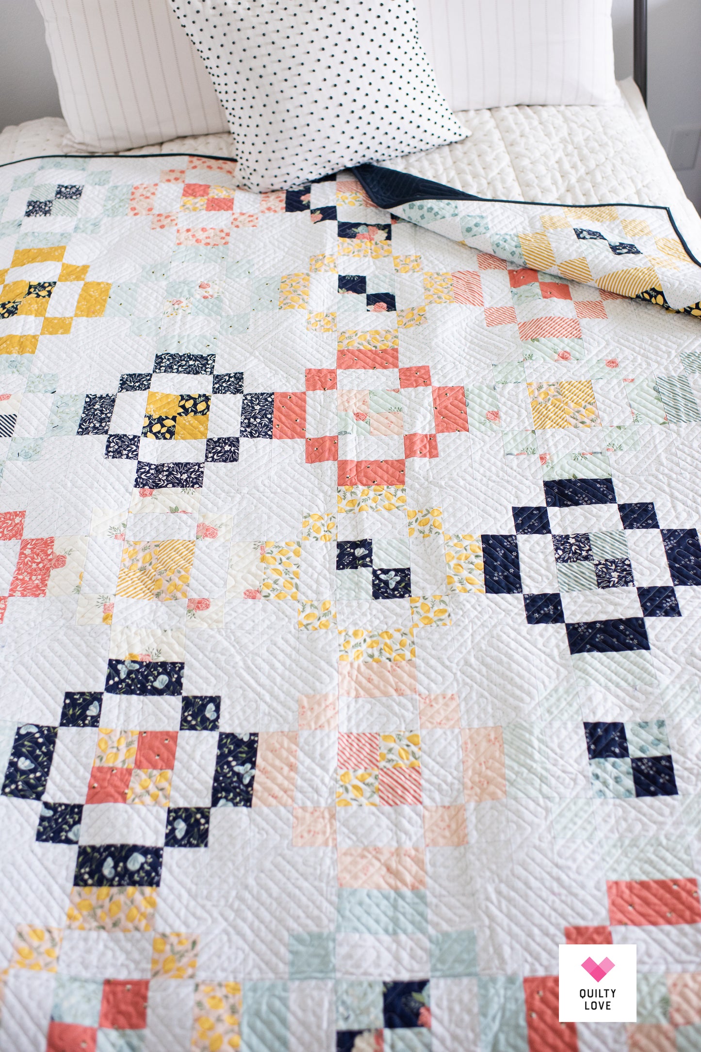 Jelly Rings handmade quilt