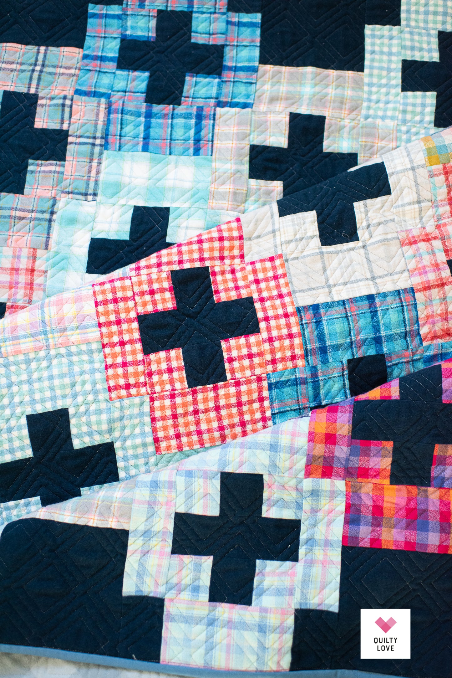 Plus and Minus PAPER Quilt Pattern
