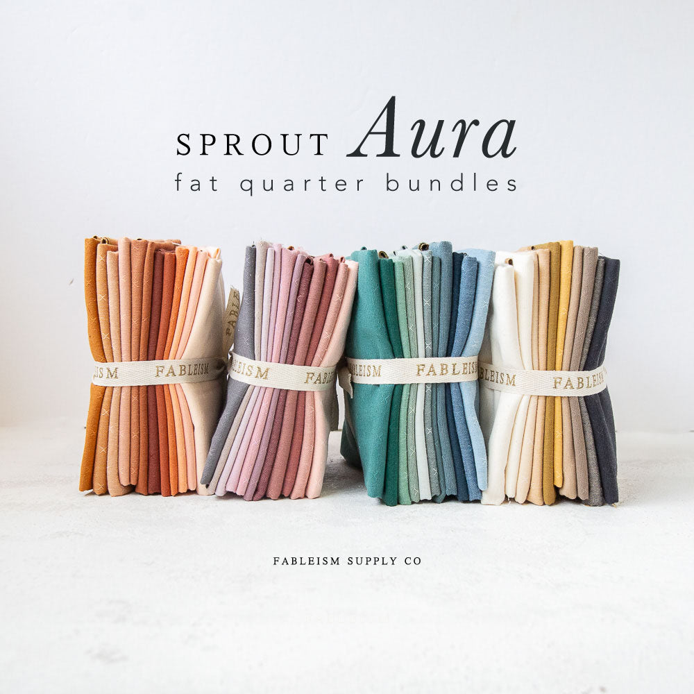 Sprout Wovens Curiosity Fat Quarter bundle by Fableism