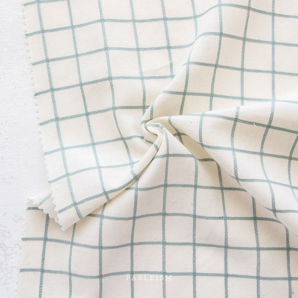 YARDAGE -Fableism - Trellis Woven in Coast