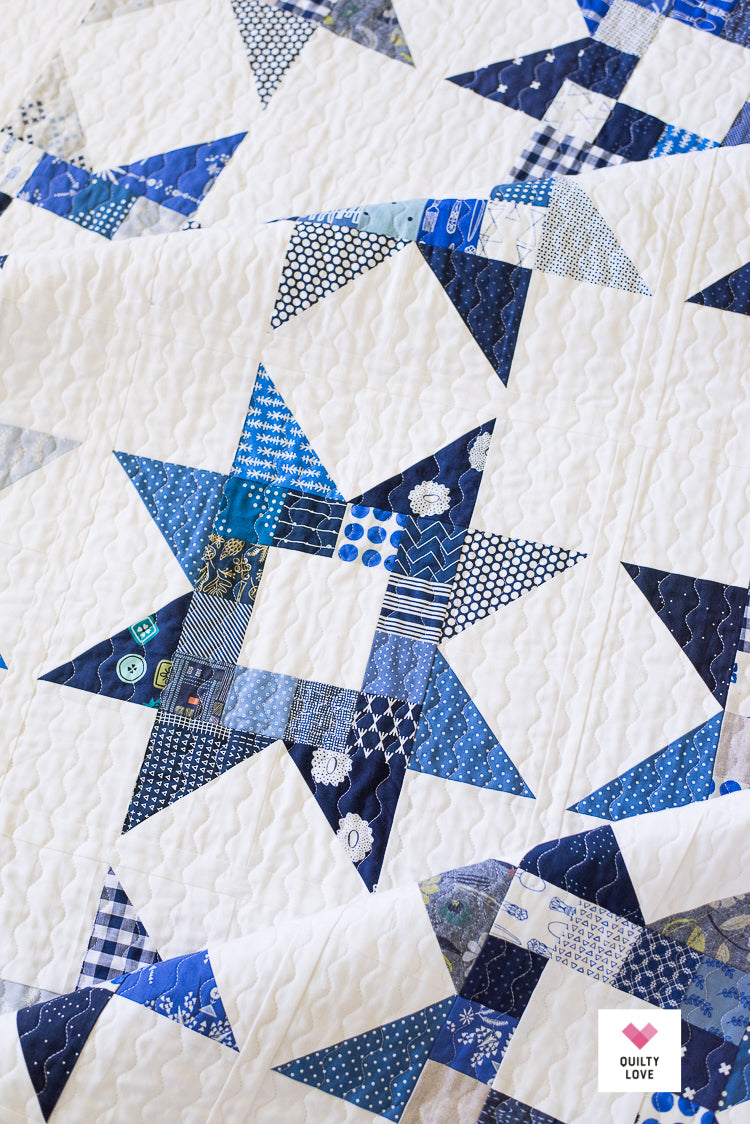 SCRAPPY BUNDLE -Scrappy Hearts, Quilty Trees and Quilty Stars PDF quilt pattern bundle - Automatic Download