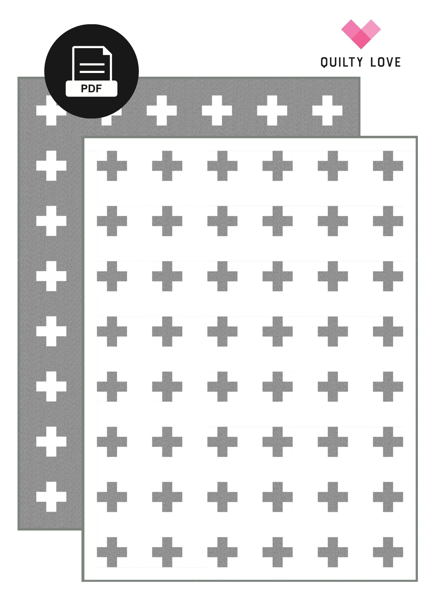 Double the Plus PDF Quilt Pattern