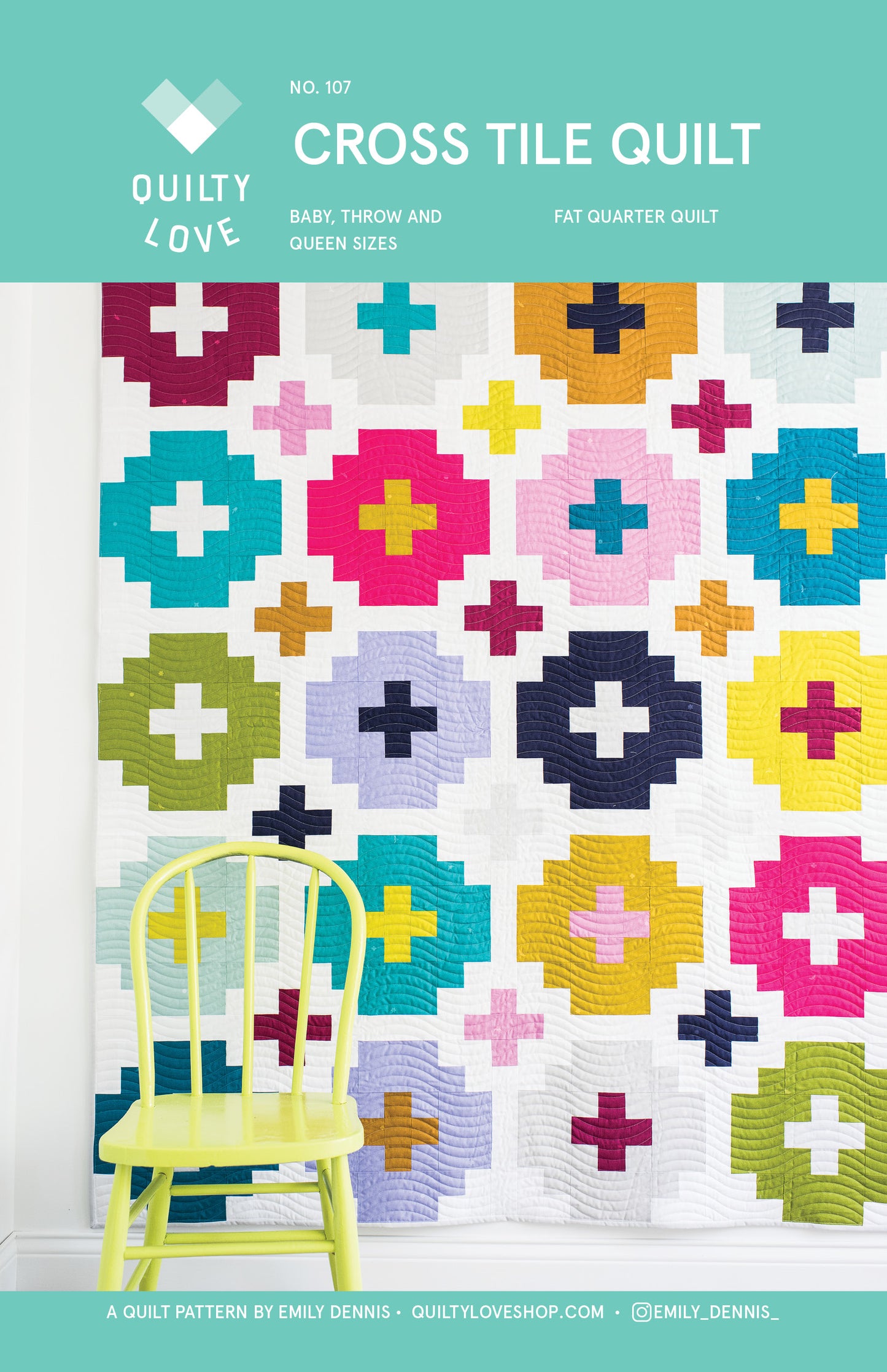Cross Tile PDF Quilt Pattern