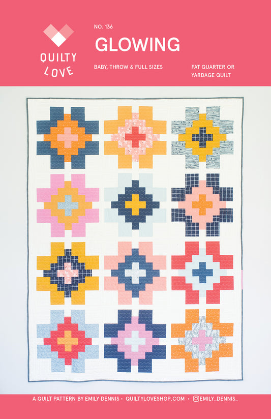 Glowing PAPER Quilt Pattern