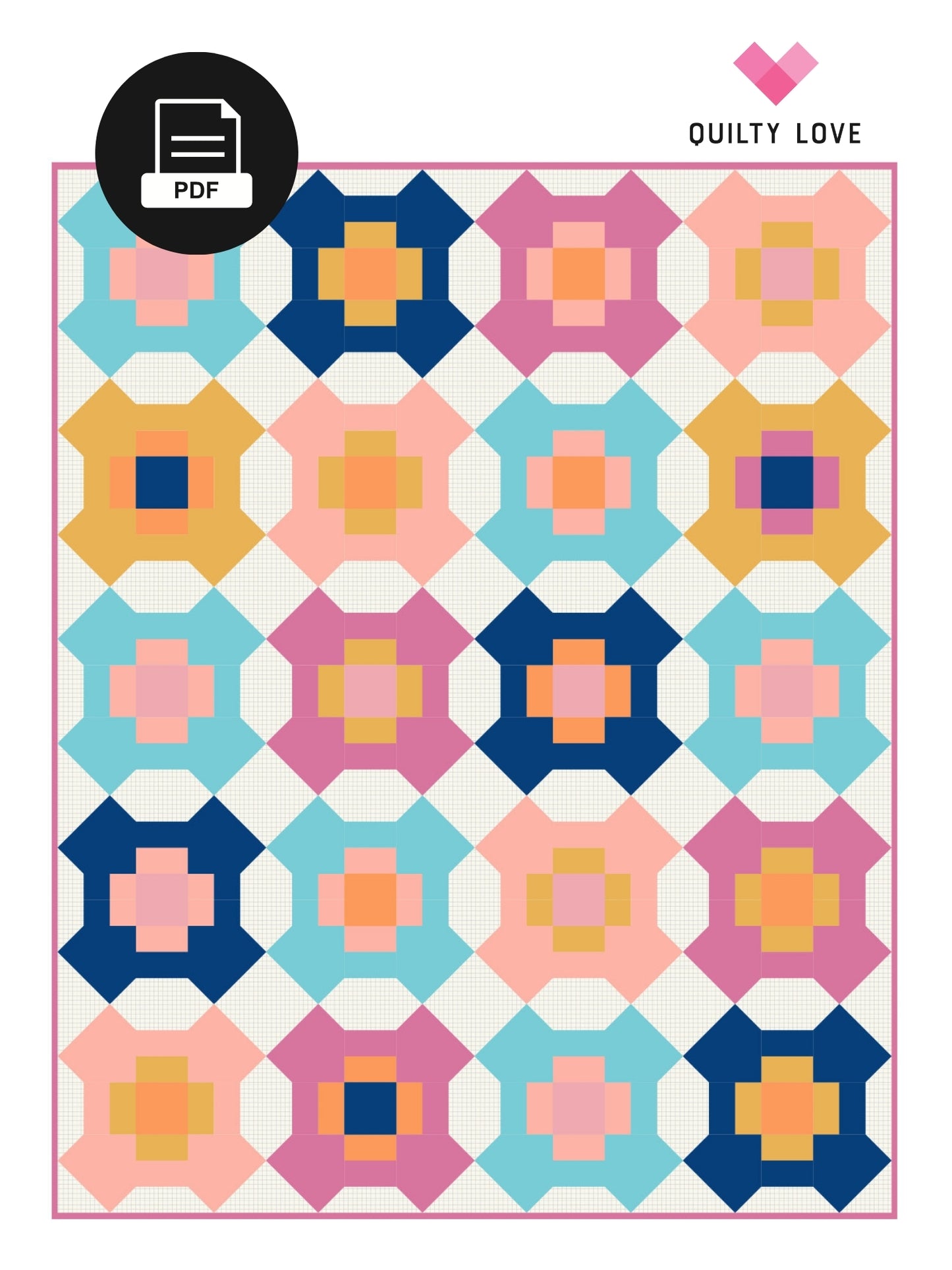 Sweet Summertime PDF quilt pattern