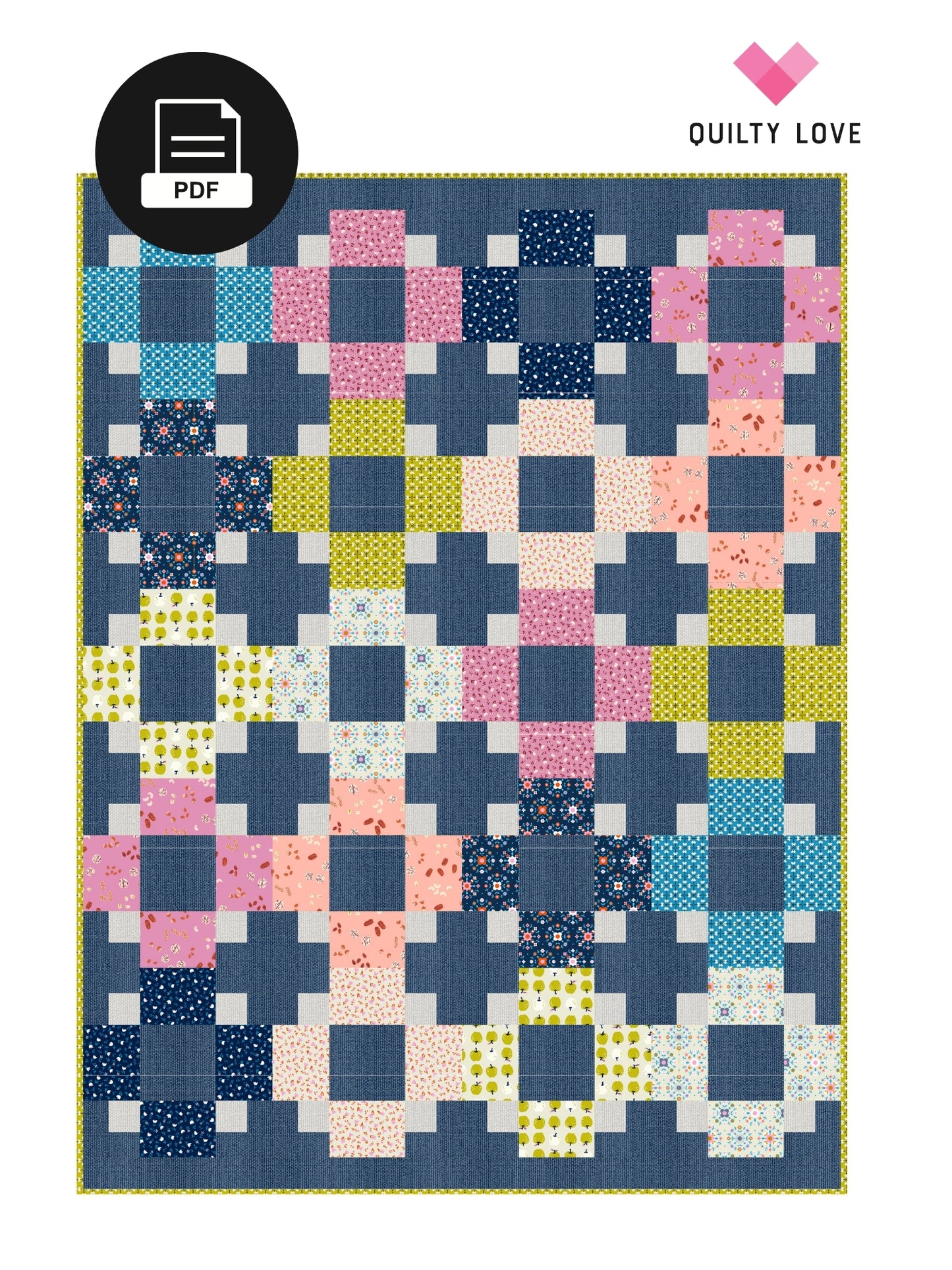Hopscotch II PDF Quilt Pattern-Automatic Download