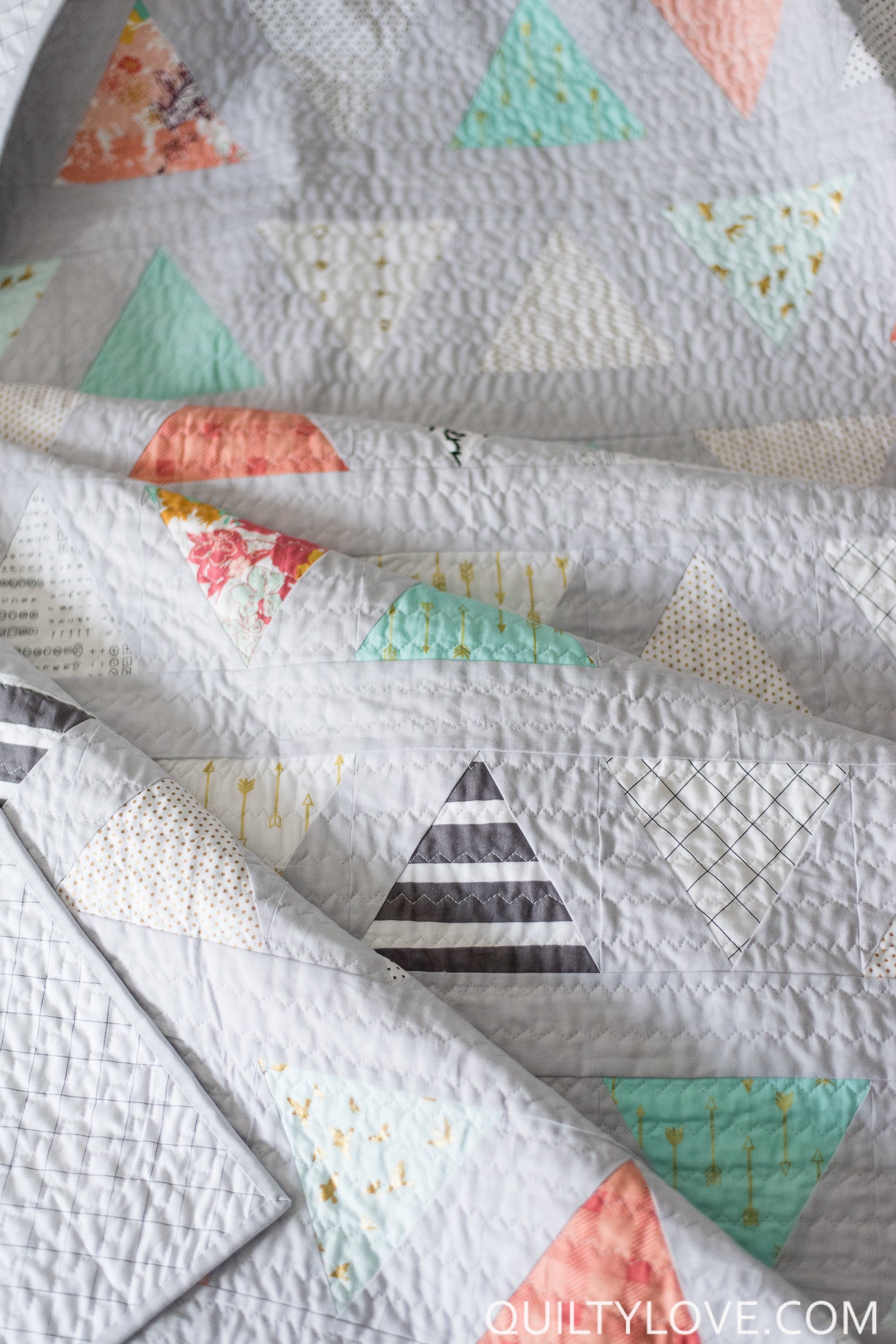 Triangle Pop PAPER quilt pattern