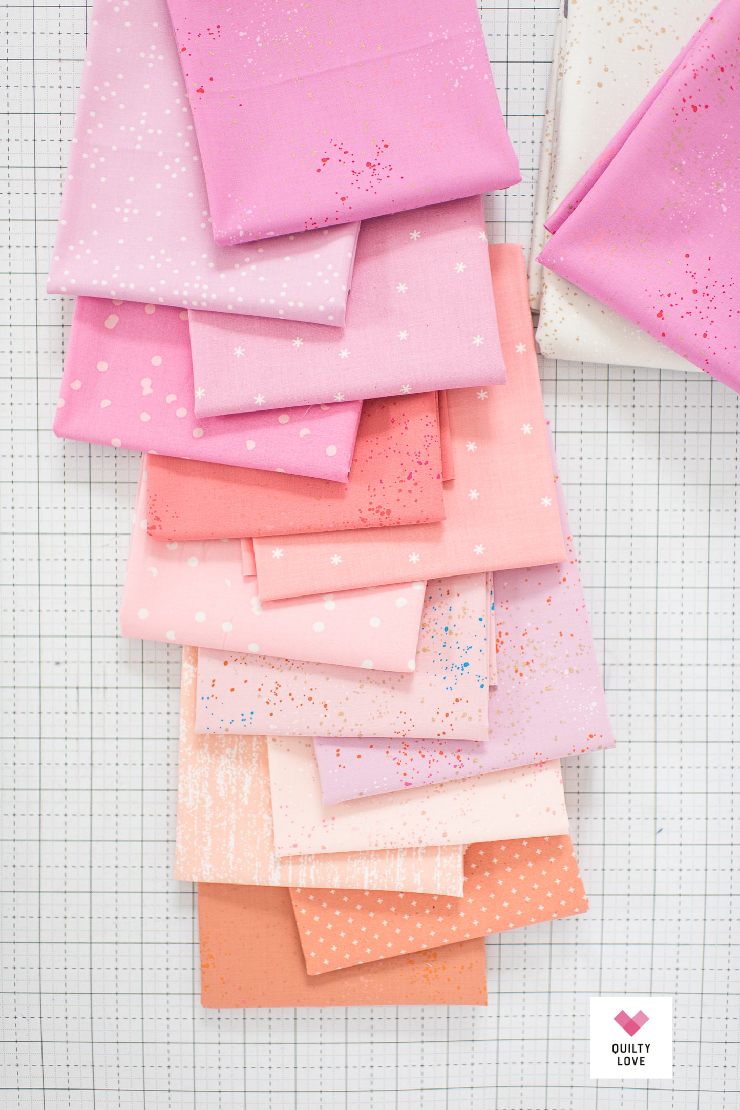 Patchwork Hearts Quilt Kit