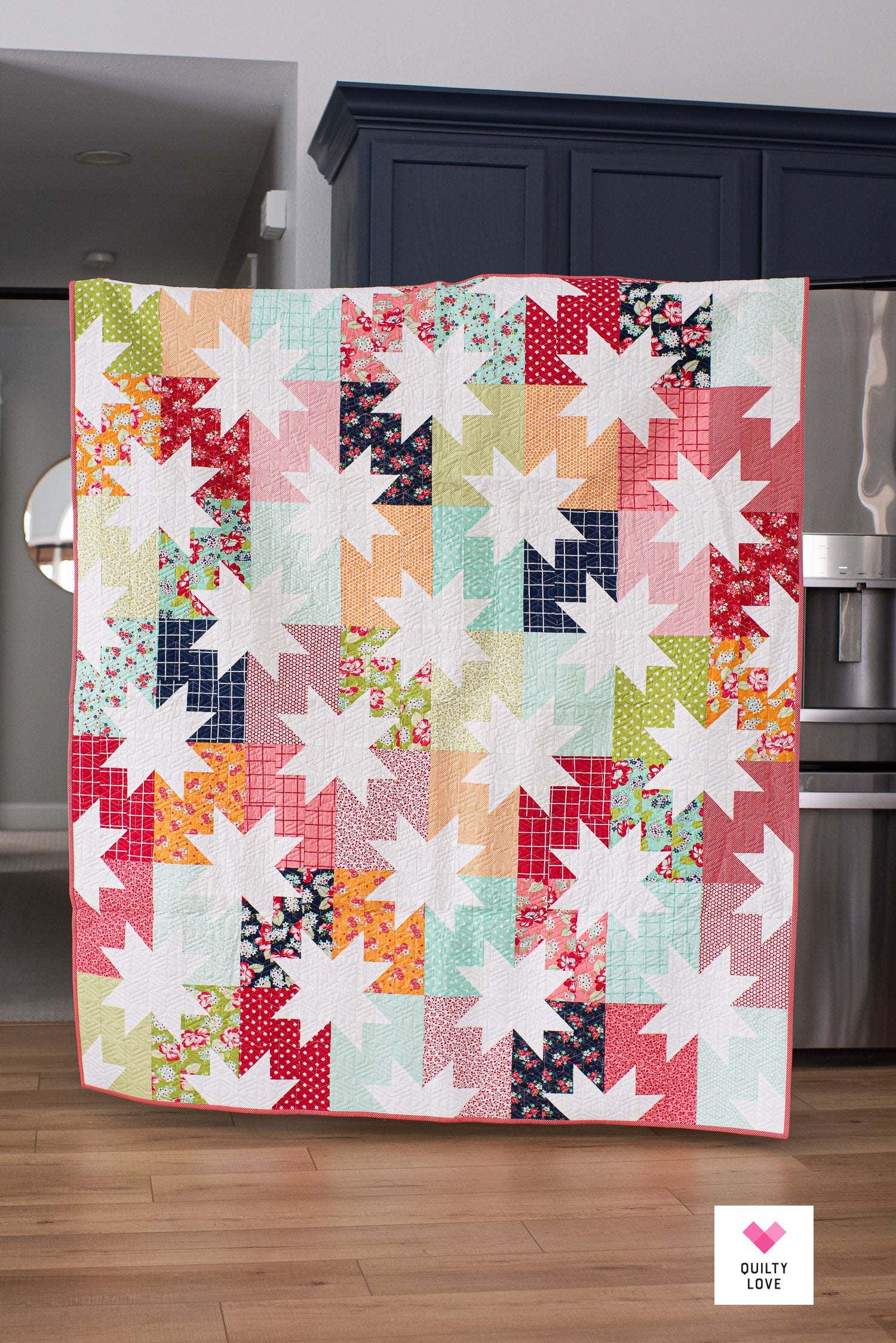 Star Pop PDF Quilt Pattern-Automatic Download