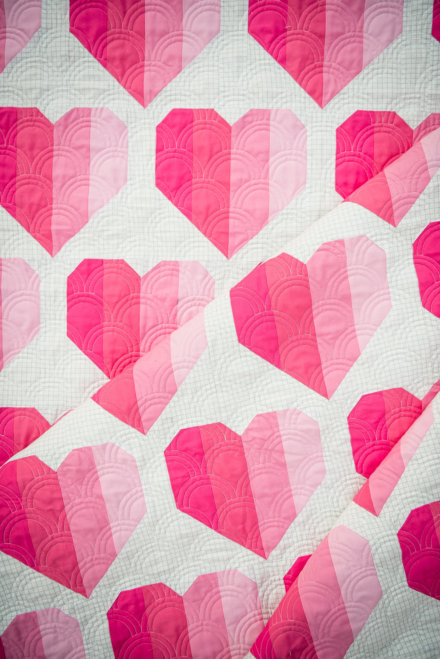 Infinite Hearts Quilt Pattern - Automatic PDF download