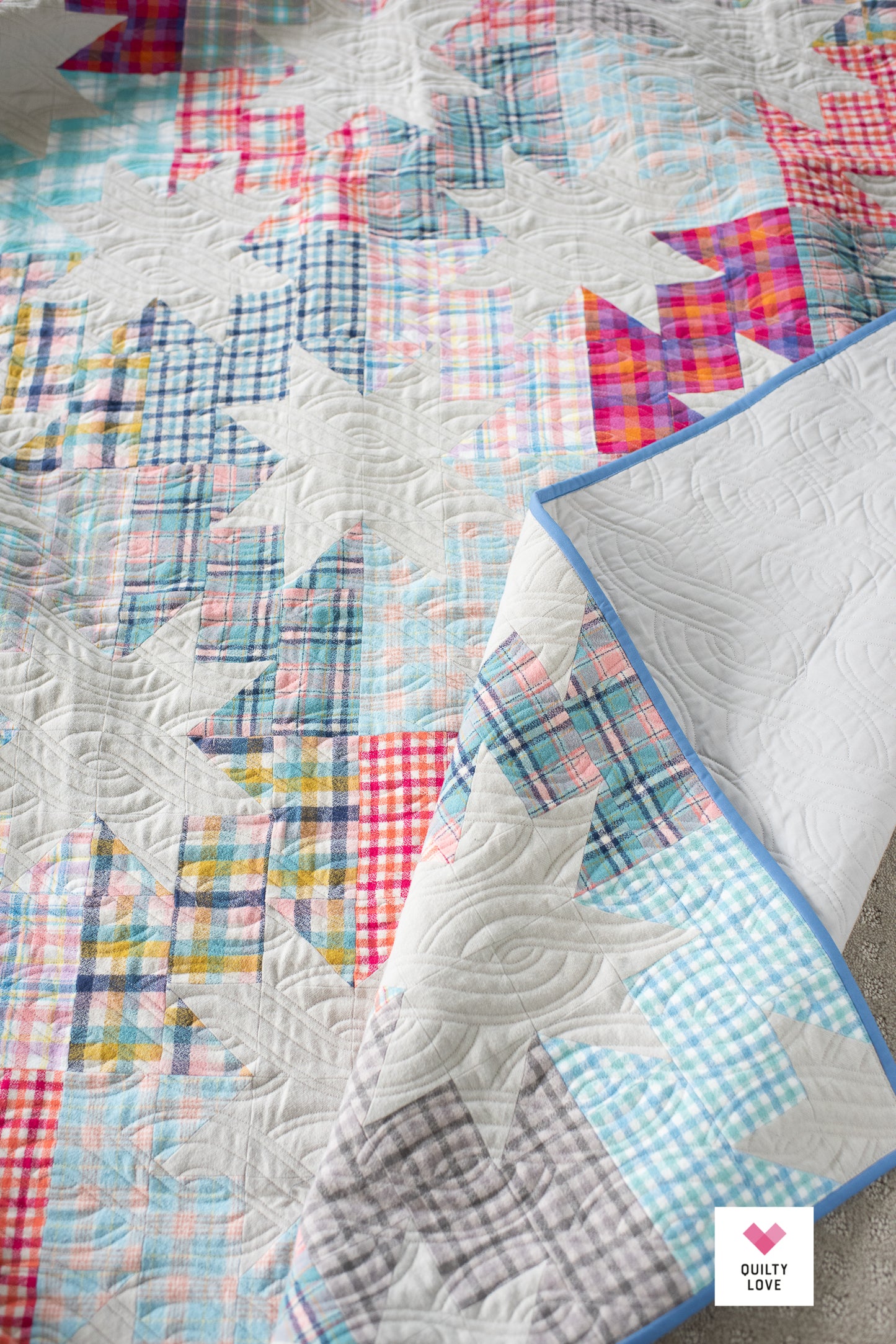 Star Pop fat quarters - Flannels