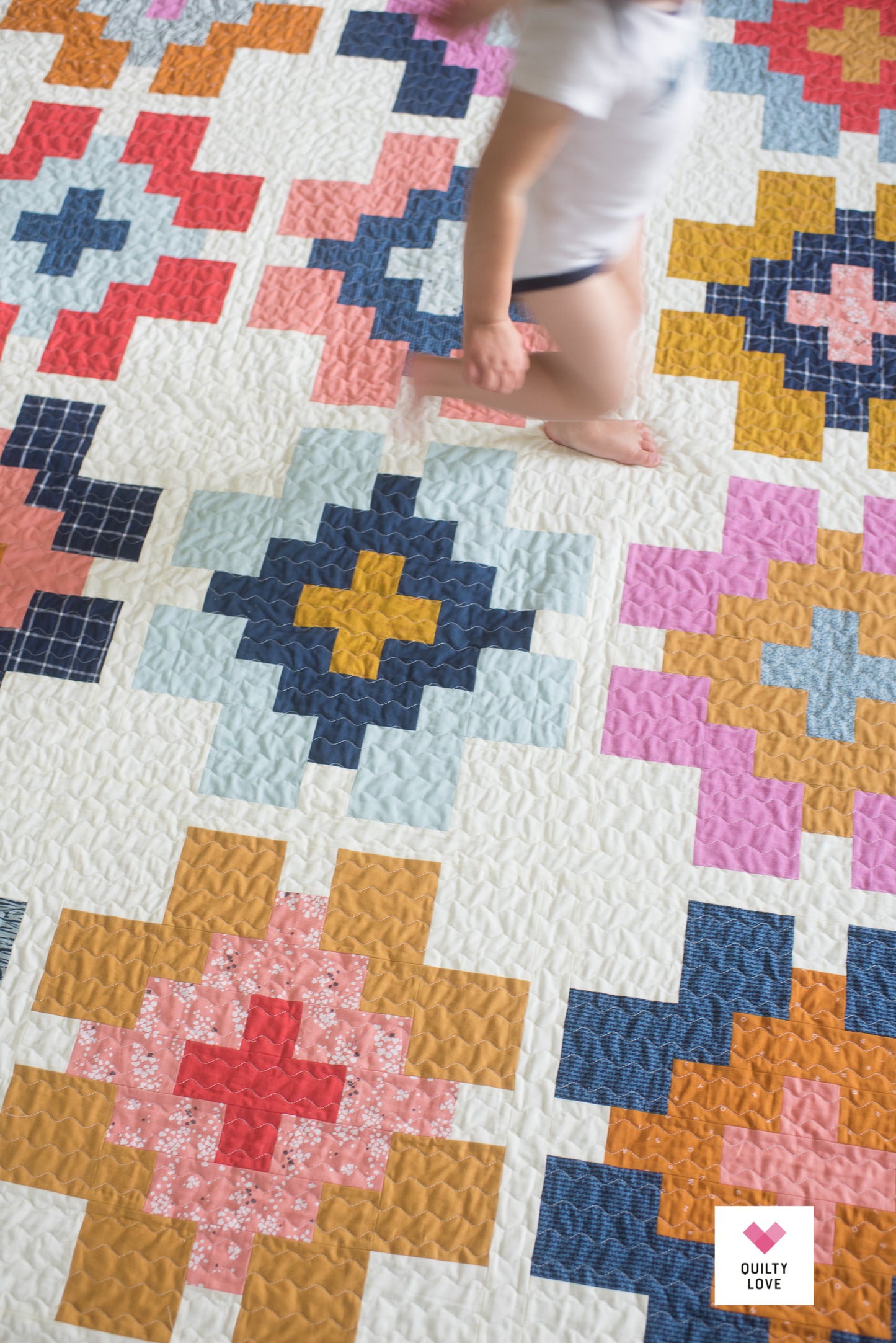 Glowing PDF Quilt Pattern-Automatic Download