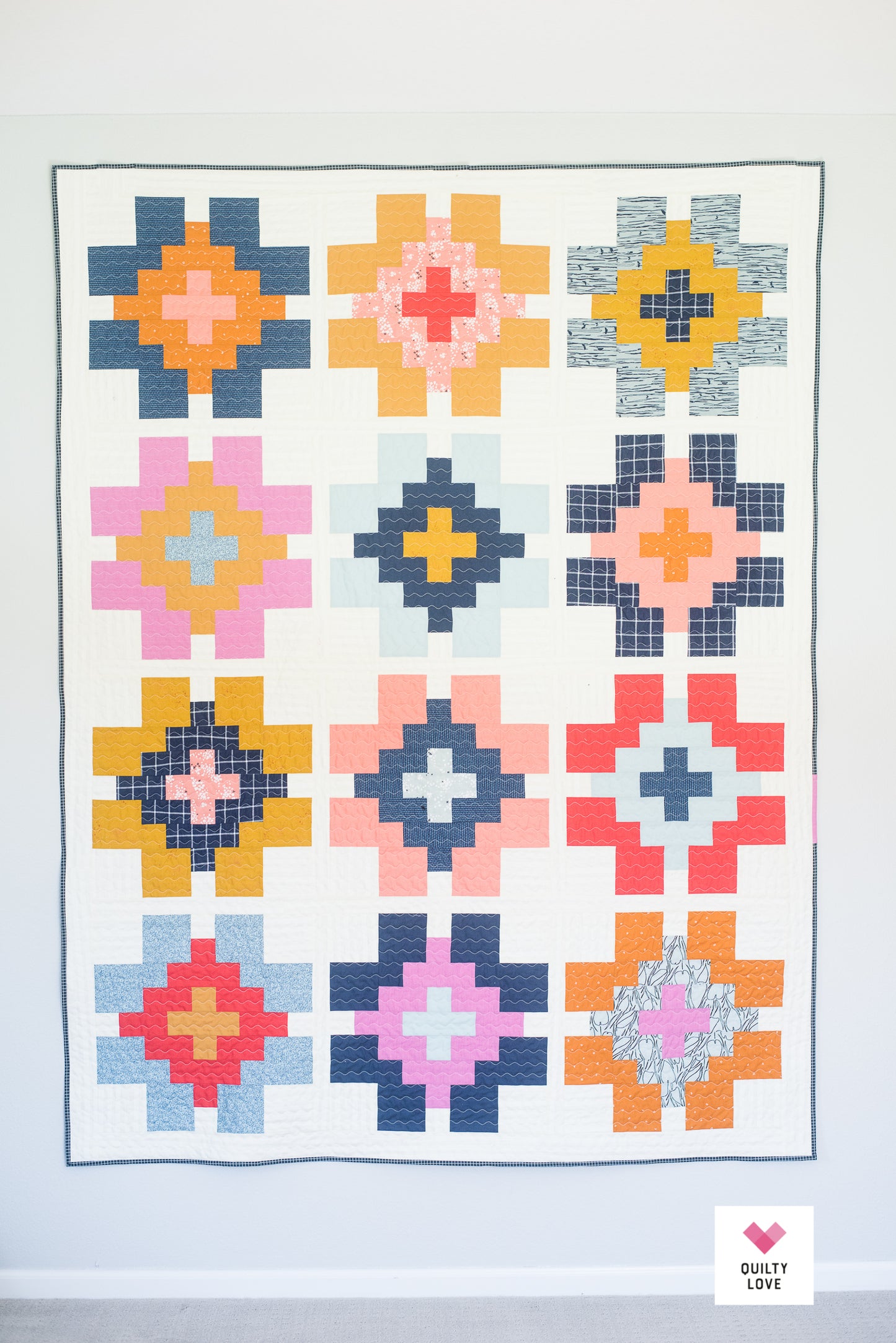 Glowing PDF Quilt Pattern-Automatic Download
