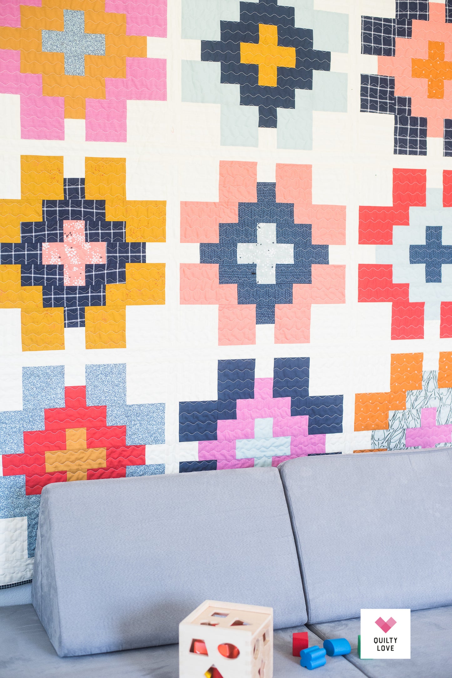 Glowing PAPER Quilt Pattern