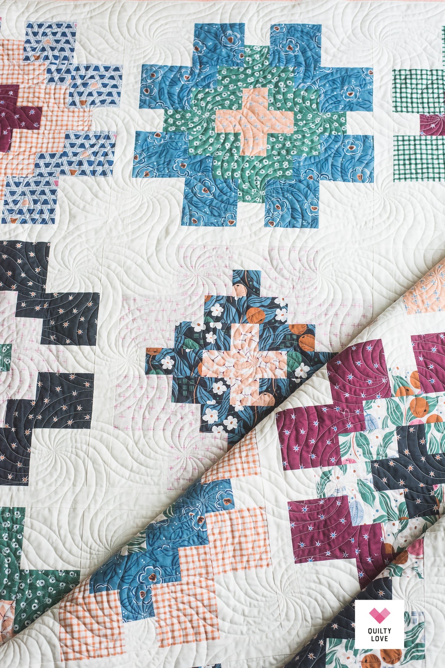 Glowing PDF Quilt Pattern-Automatic Download