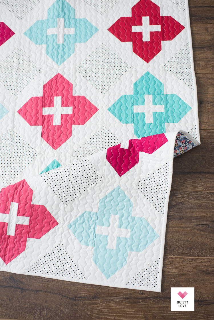 Stained Glass Windows PAPER Quilt Pattern
