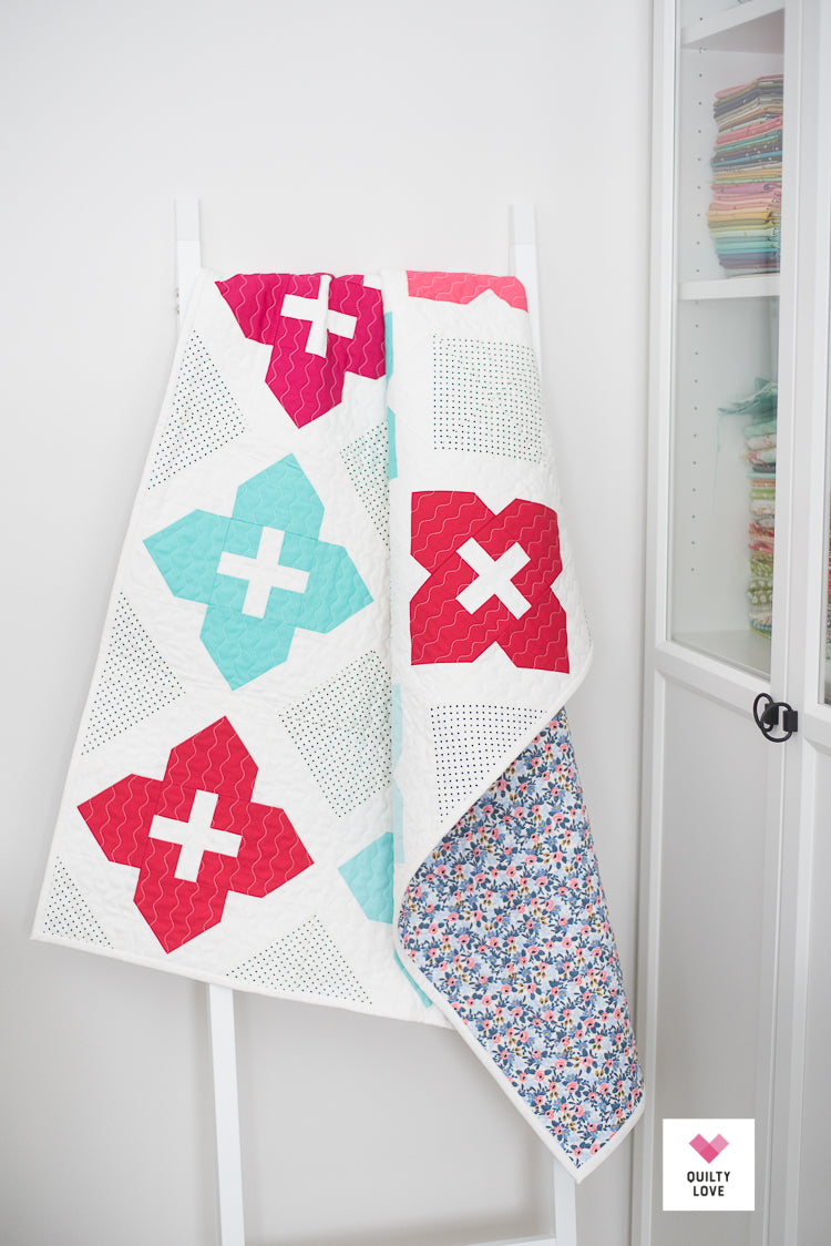Stained Glass Windows PAPER Quilt Pattern