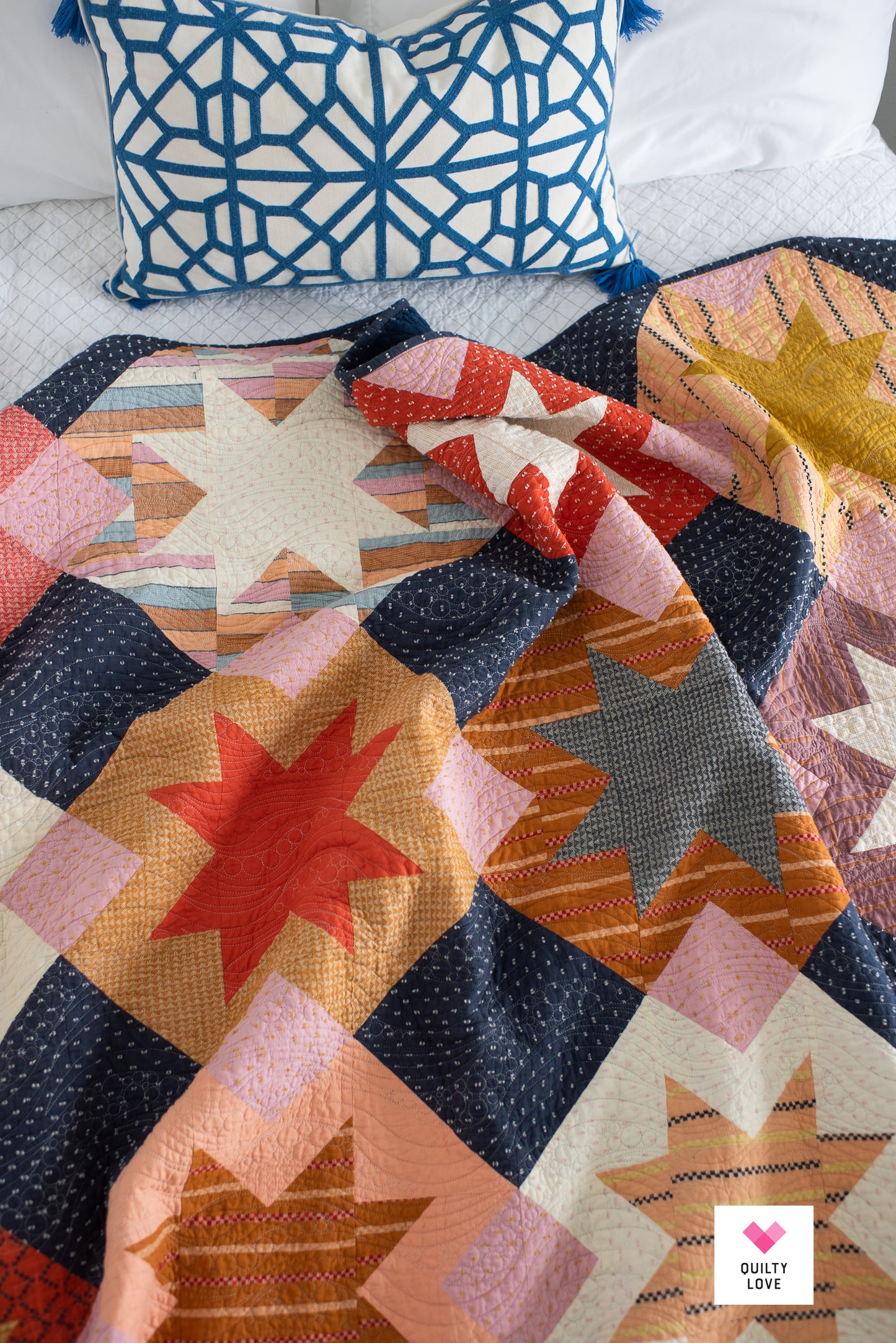 North Star PDF Quilt Pattern - Digital Download