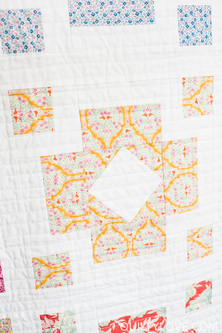 Diamond Lanterns PDF Quilt Pattern-Automatic download